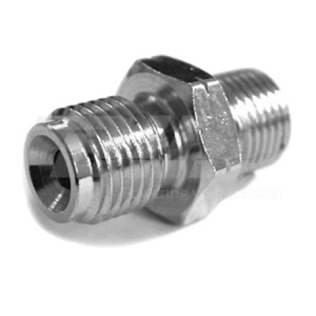 adaptador rosca macho cóncavo  m10x1
