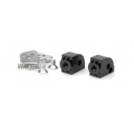 right / left adjustable passenger footpeg hardware set