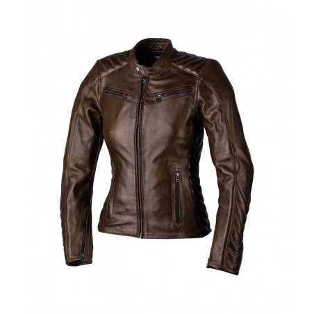 chaqueta de piel para mujer roadster 3 ce