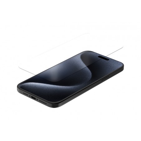 protector de pantalla de cristal templado para telefono movil iphone 15 plus / pro max