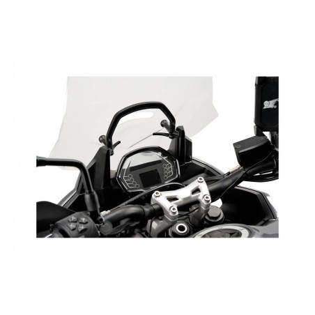 reinforcement support for motorcycle screen