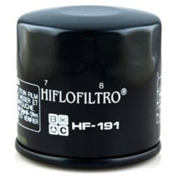 HIFLOFILTRO Filtro de aceite HF191 para mayor longevidad del motor 18763