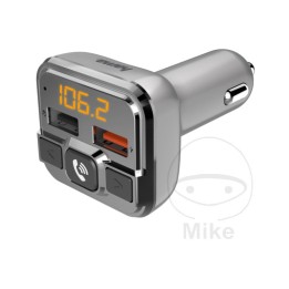 bluetooth and hands-free transmitter for car cigarette lighter fm