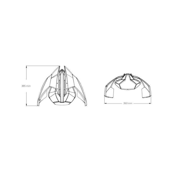 PUIG Back fairing 20705