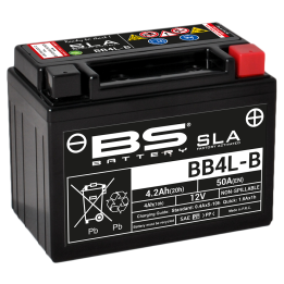 spill-proof and maintenance-free sla max motorcycle battery