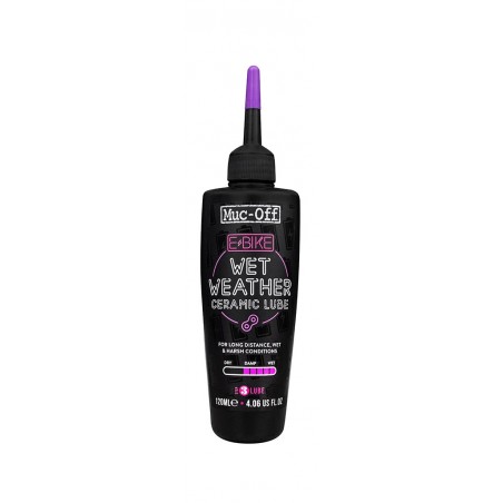 lubricante cadena e-bike clima humedo 120 ml muc-off