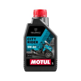 aceite de motor 4t compatible con peugeot city rider 5w-40 1l