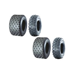 juego de 4 neumaticos k300 (2 x 21x7-10 + 2 20x11-9) sport tire pack dominator