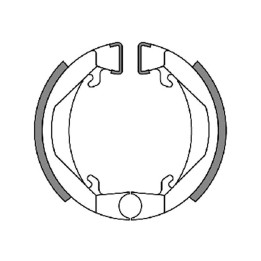 ganascia del freno for race 80x18mm
