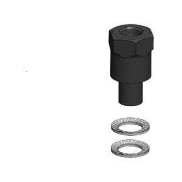 kit adaptador para montagem em espelho retrovisor m8/m10