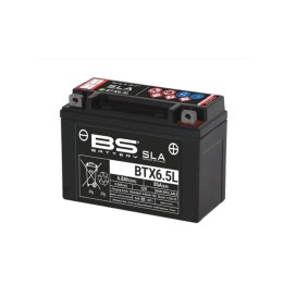 huoltovapaa akku aktivoitu tehtaalla sla btx6.5l (fa)