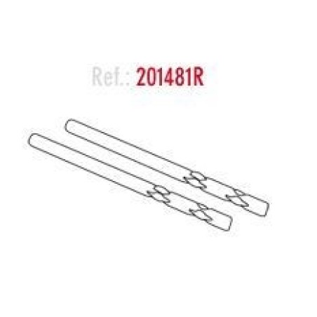 spare plastic marking straps for trunk  atv40