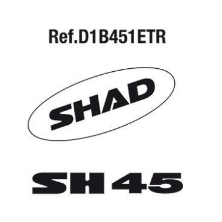 spare adhesive for trunk bag sh 45 sh45