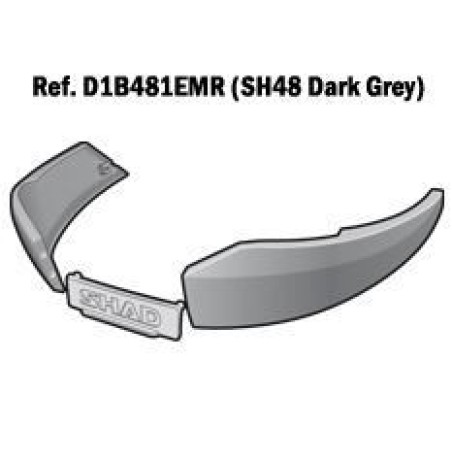spare trim left and right trunk frame sh48 dark gray