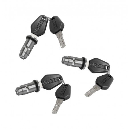 set of locks with keys for side suitcases 3u