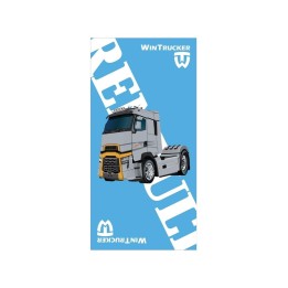 toalha tipo renault gris 80x160cm