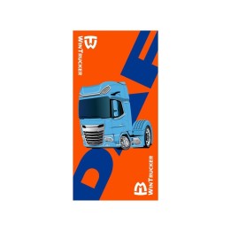 toalha tipo daf azul 80x160cm