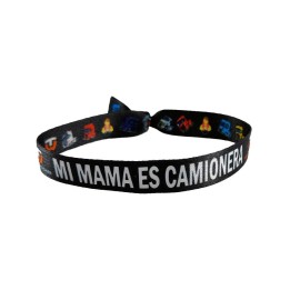 pulseira com mensagem de mãe caminhoneira