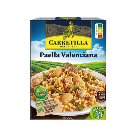 plato preparado de paella valenciana