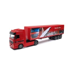 lkw-modell mit container 1/43 mercedes fh-16
