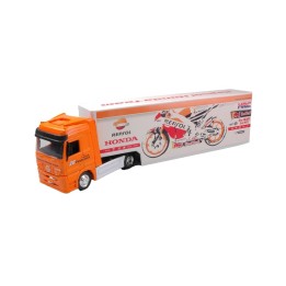 camion in scala con design 1/43 mercedes repsol honda team