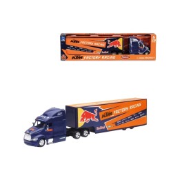 model nákladního auta v měřítku 1/43 peterbilt ktm red bull 2017