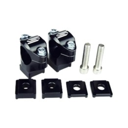 rehausseurs de guidon pour tiges de selle oversize apex triple clamps