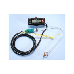 tacômetro digital com horímetro e sensor termopar de vela incandescente