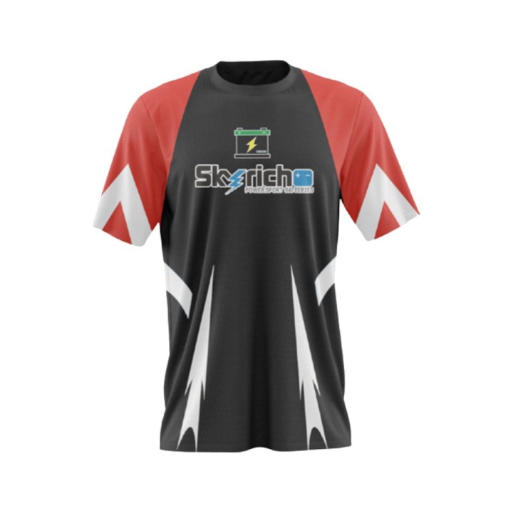 SKYRICH T-SHIRT POWERSPORT BATTERIES 1122394003VAR