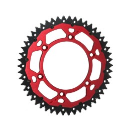 dual-compound-hinterradkettenrad für stahl-aluminium-getriebe pro series armalite - 520