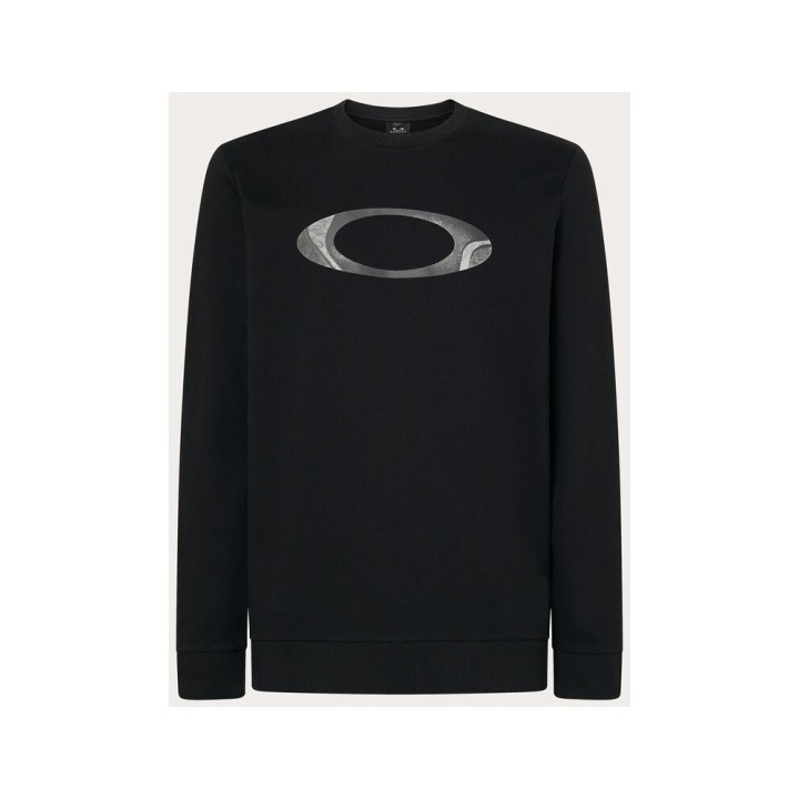 OAKLEY Sudadera clásica con cuello redondo NEW ELLIPSE CREW - BLACKOUT 8009543001VAR
