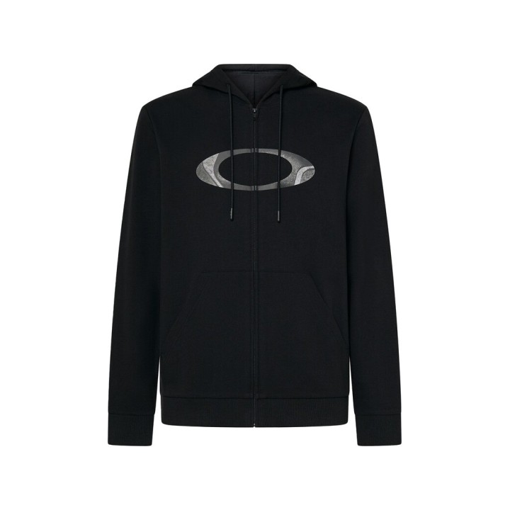 OAKLEY Classic logo sweatshirt NEW ELLIPSE - BLACKOUT 8009544002VAR