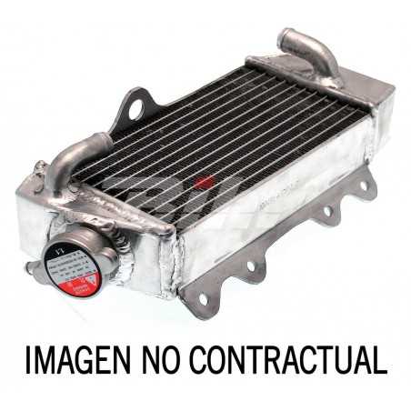 standard welded aluminum radiator left side