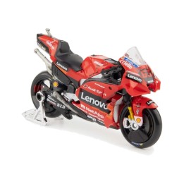 miniatura motocyklu model 1:18 motos gp-ducati lenovo team bagnaia