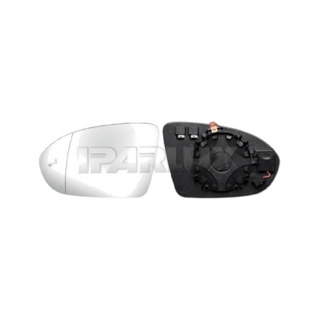 recambio cristal espejo retrovisor con base derecho