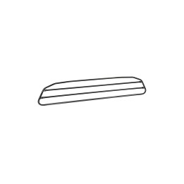oceľová deliaca mriežka premium guard nordrive 1190x240 mm
