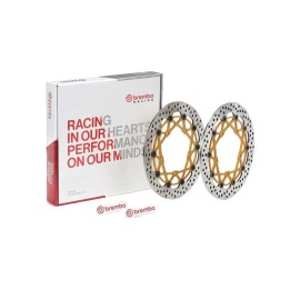 juego de discos freno redondo flotante upgrade supersport pareja