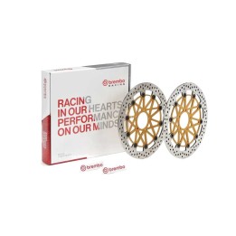 juego de discos freno redondo flotante upgrade supersport pareja