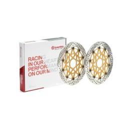 juego de discos freno redondo flotante upgrade supersport