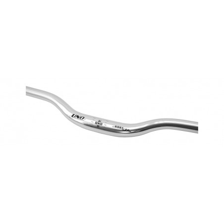 manillar mtb btt centro estriado 350g bici 640mm uno 31,8