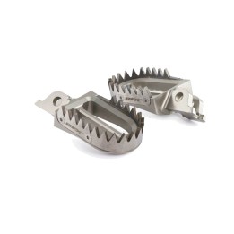 voetsteunen van titanium aluminium pro series
