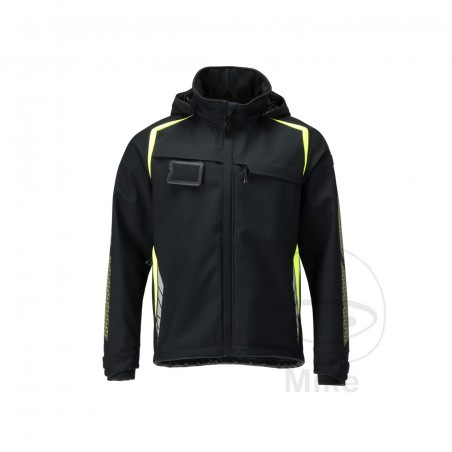 giacca con cappuccio softshell