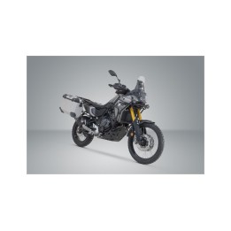 sistema de maletes laterals amb ferratge trax adv 45/37l aluminio plateado