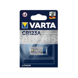 blister 1 lithium battery  cr123a 3v