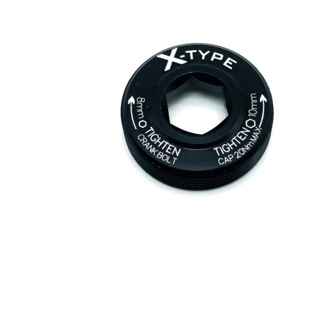 extractor lid x-type 7075 bk