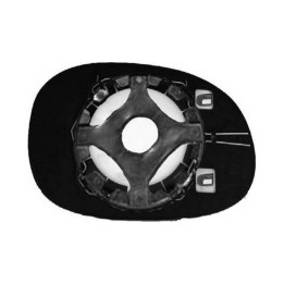 recambio cristal espejo retrovisor con base derecho