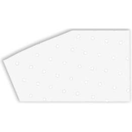 adeziv de fundal pentru dorsal respirabil transparent - pack 3u 5052/80