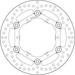 disc de fre flotant 78b40813