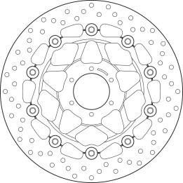 disco de freno flotante 78b40826