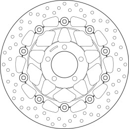 disco de freno flotante 78b40841